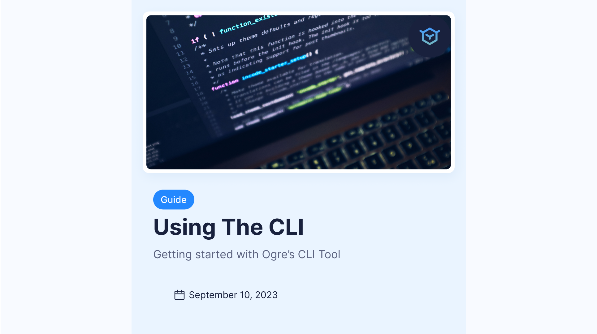 Cover Image for Using the CLI